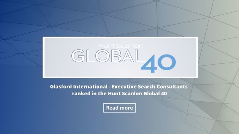 Glasford International ranked in the Hunt Scanlon Global 40